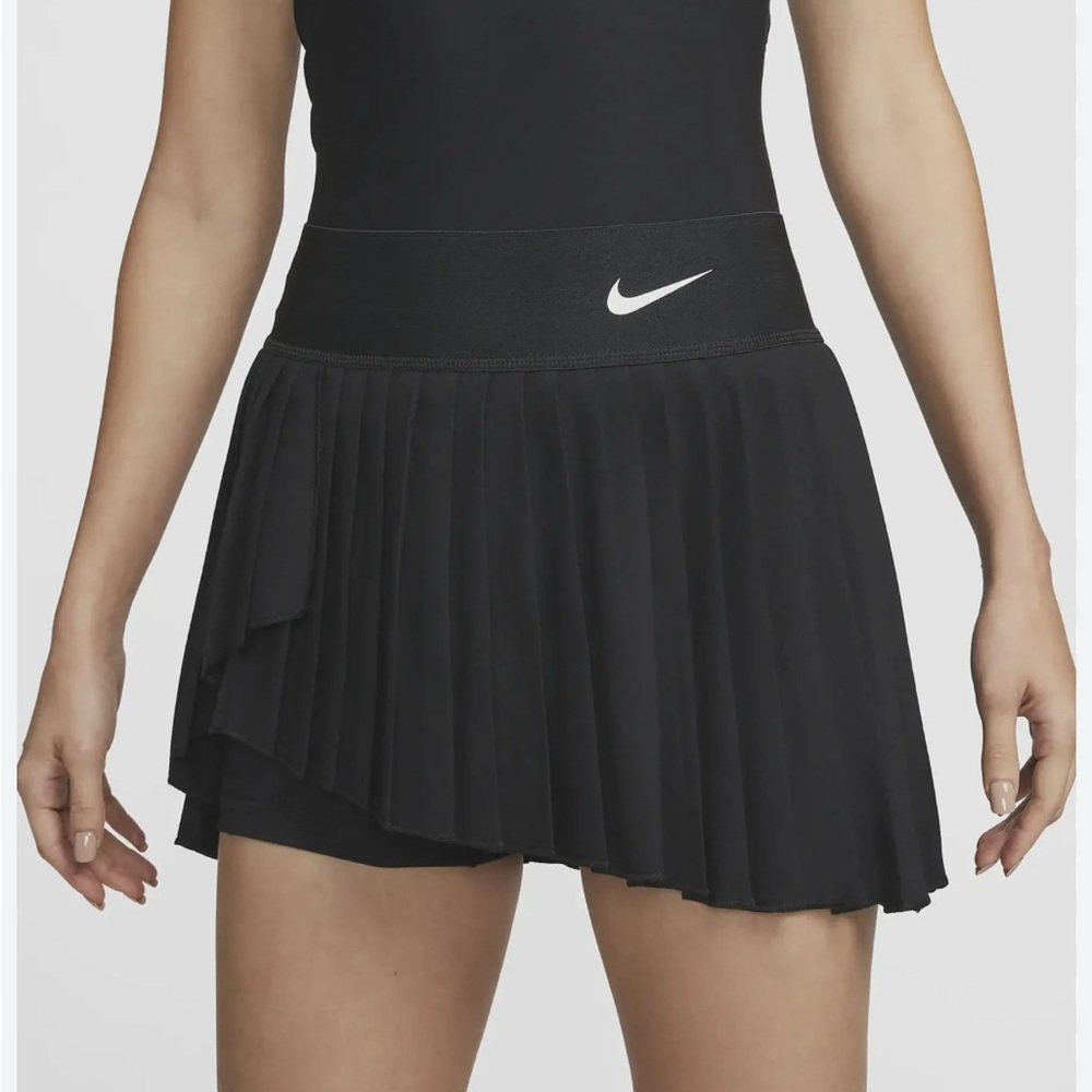 Niki dri fit advantage pleated black tennis skirt size XL